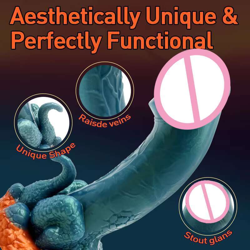 Monster Silicone sy Colourful Cute Gingerbread Man Strong Suction Cup Dildo Anal Plug Sex Toys For Women