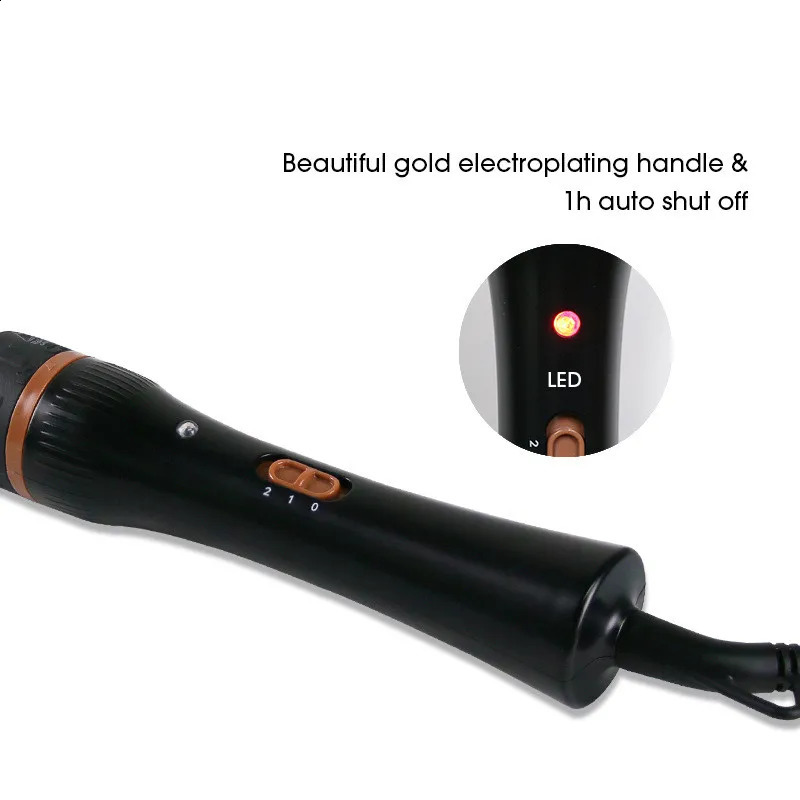 5 in 1 Curling Wand Sets with 3 Barrel Hair Waver Dual Voltage Instant Heating Temp Adjustment Hair Crimper Iron for Women 250206