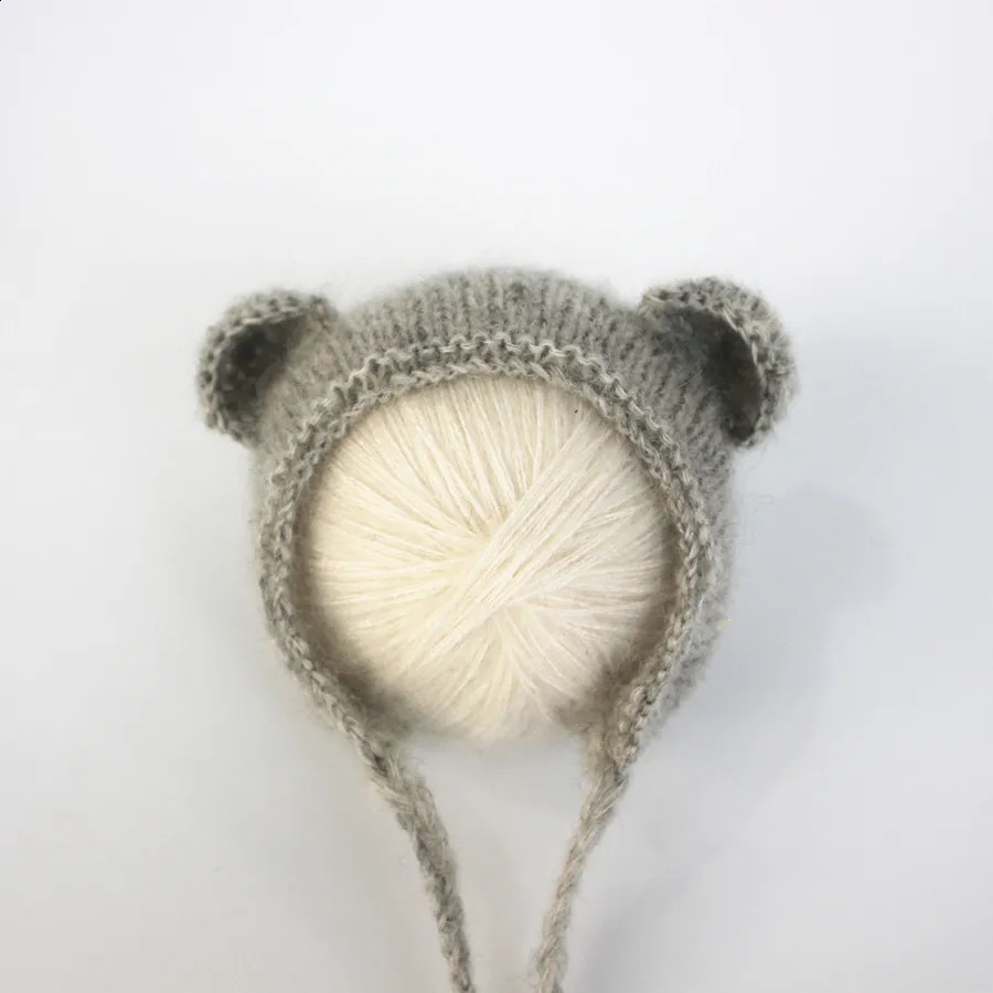 born Baby Bear Caps Doll Set Pography Props born Beanies Baby Keepsakes Babies Accessories born Po Props 250206