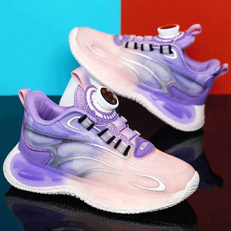 Childrens Sports Shoes Large Size Breathable Fashionable Running Shoes Anti Slip Shock-absorbing Rebound Casual Shoes for Kids W250207
