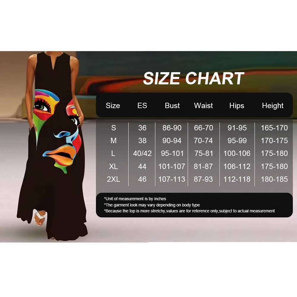 WomenS Fashion One-Piece Summer Casual Vest Print Dress Ele Sveless Evening Gown WomenS Plus-Size V-Neck Pocket DressXJ2500207