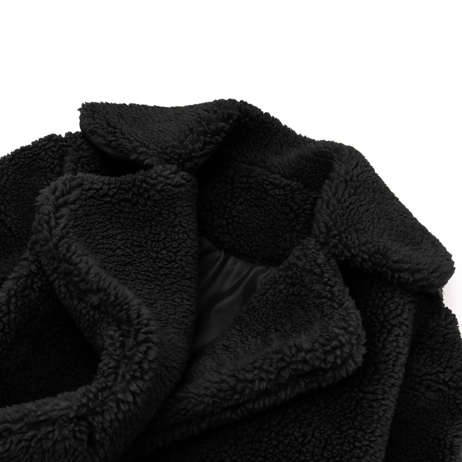 Baby Girls Thicken Winter Jackets Toddler Solid Blends Lambs Wool Clothes Kids Warm Fleece Outerwear Children Long Overcoat 1-5Y 250206