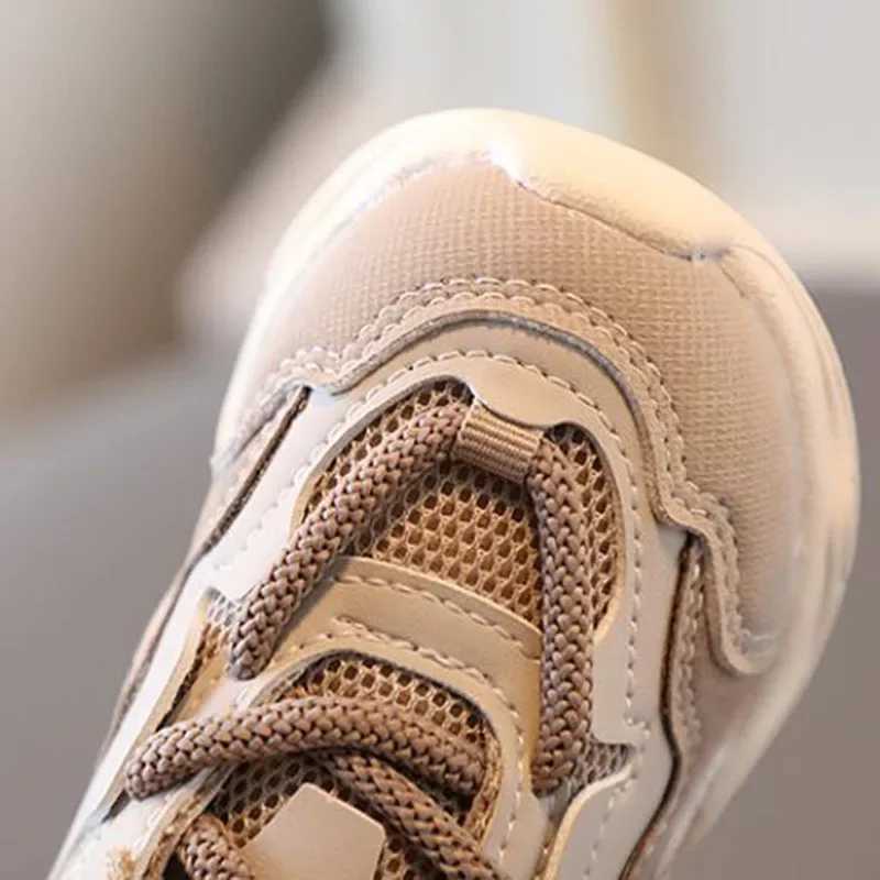 Spring and autumn childrens sports shoes boys outdoor running sports shoes fashionable mesh breathableXJ250318