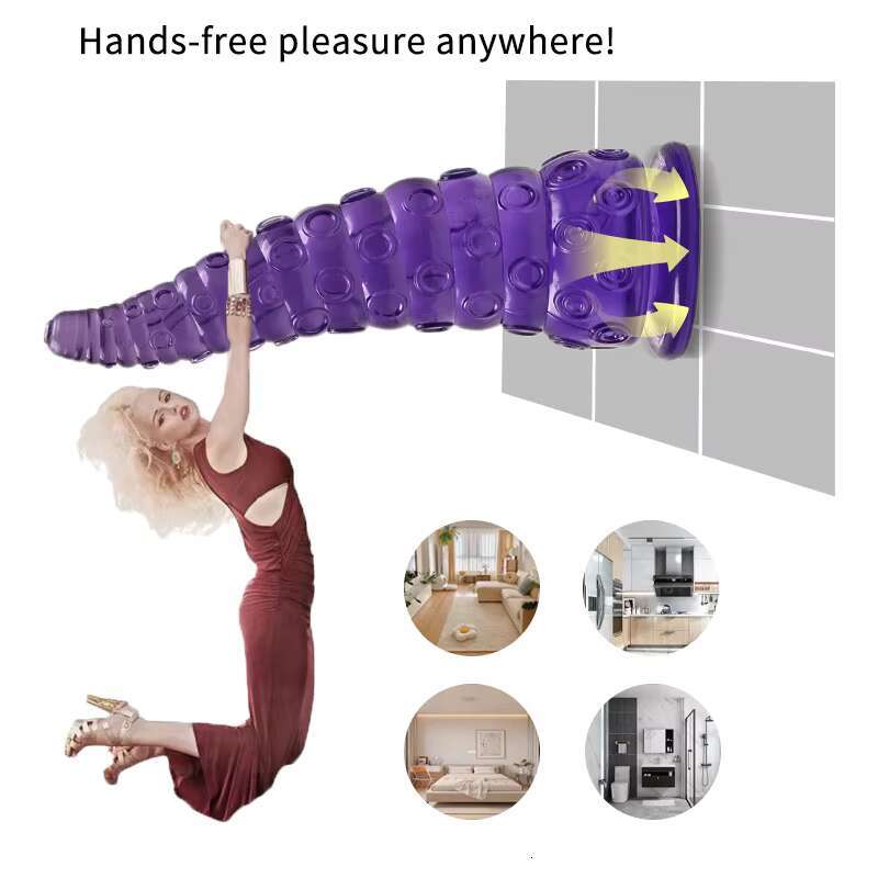 Lesbian Octopus Huge Anal Plug Premium Liquid Silicone Leyuto Monster Dildo Adult Sex Toy With Dong-Strong Suction Cup