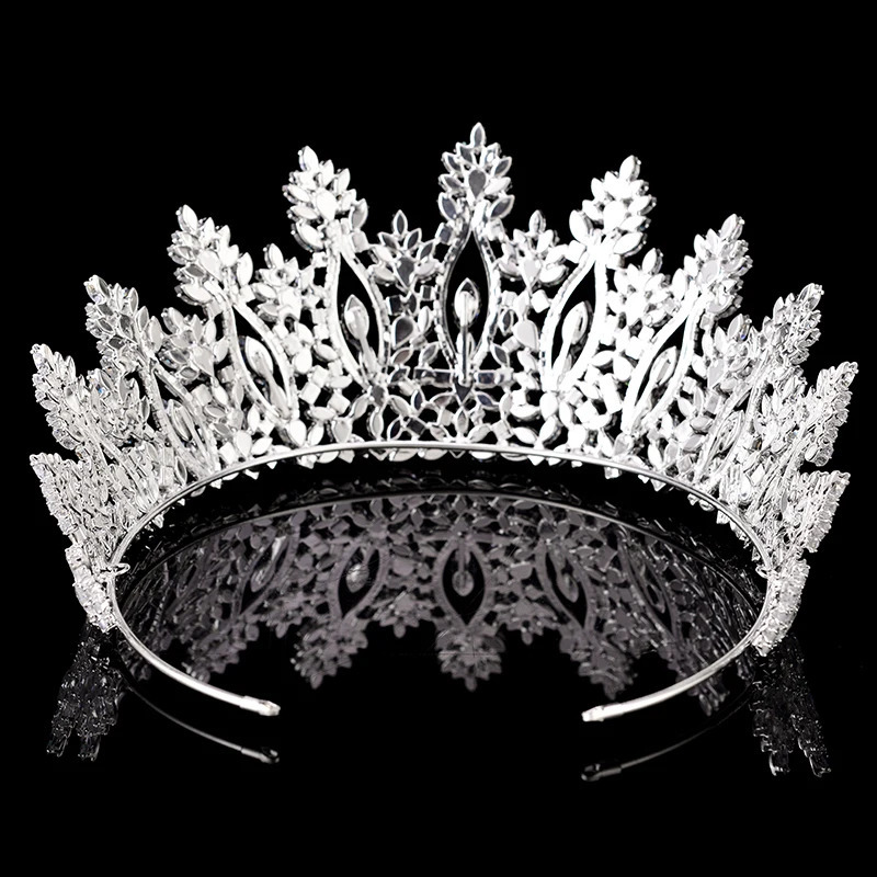 Tiaras And Crowns HADIYANA Classic Fashion Bridal Hair Accessories Anniversary Wedding Women BC5070 Corona Princesa 250120