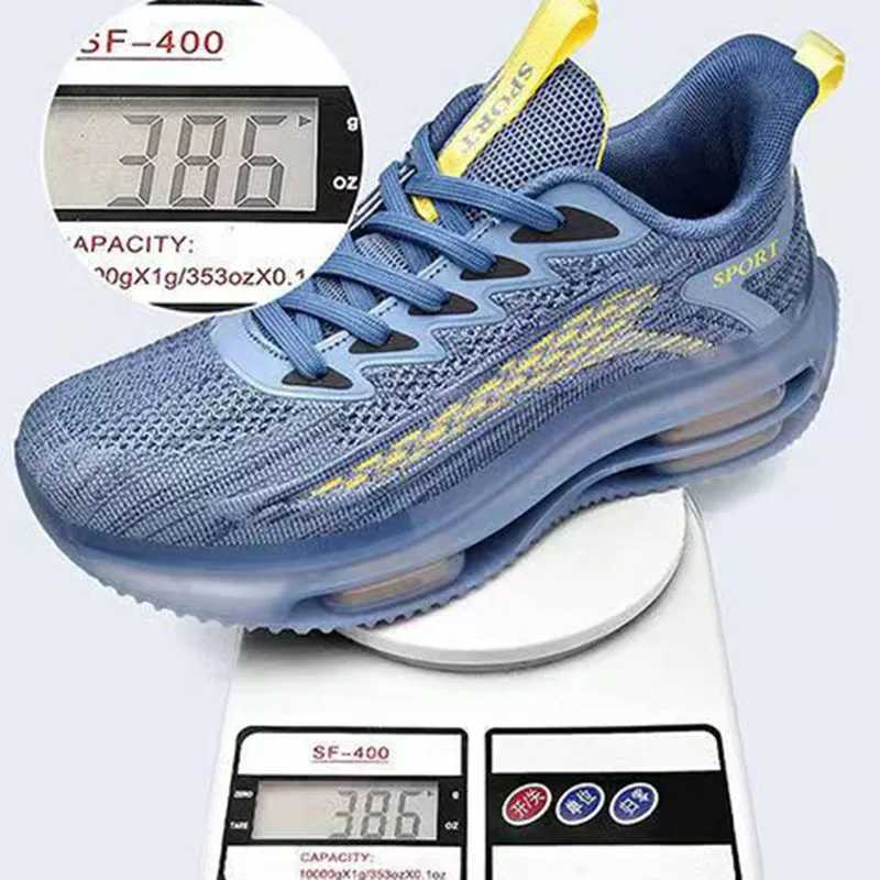 Oulylan Lightweight Men Sneakers Anti-slip Outdoor Male Sneakers Soft Sports Shoes Walking Tenis Breathable Men Running ShoesC250304