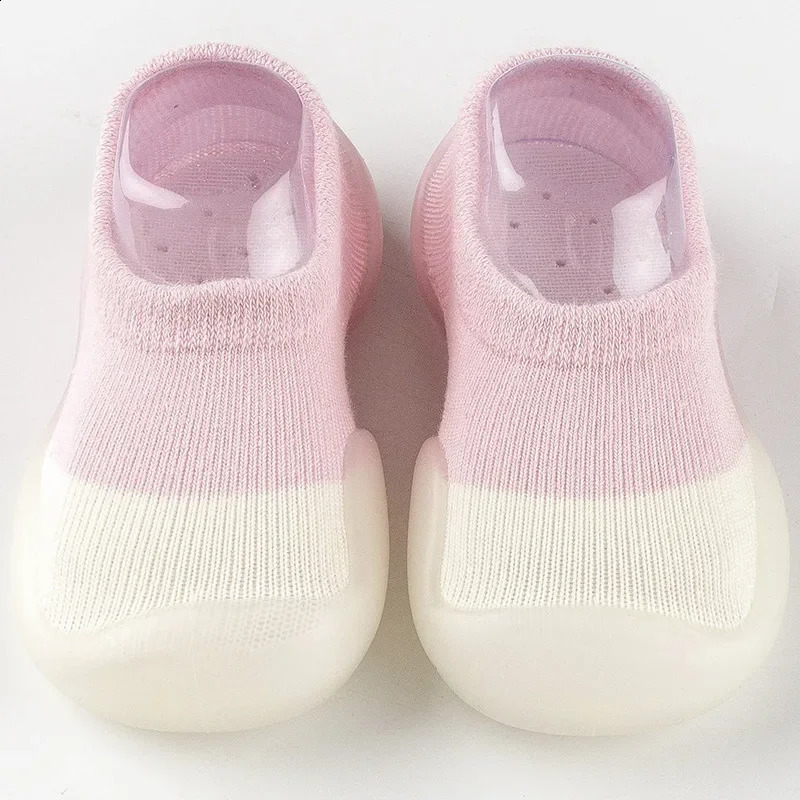Baby Toddler Shoes Baby Contrasting Color Soft-soled Non-slip Socks Shoes Autumn Zapatos Para Bebe 250118