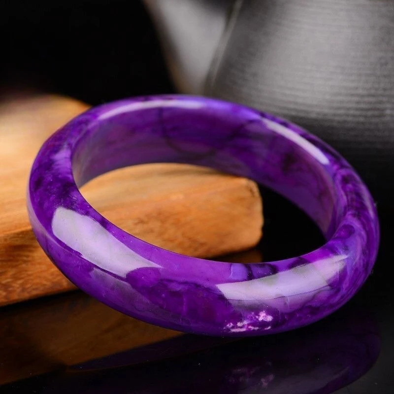 Natural Comfortable Bracelet Original Mine Imperial Purple Royal Perilla Jishi Bracelet 250207