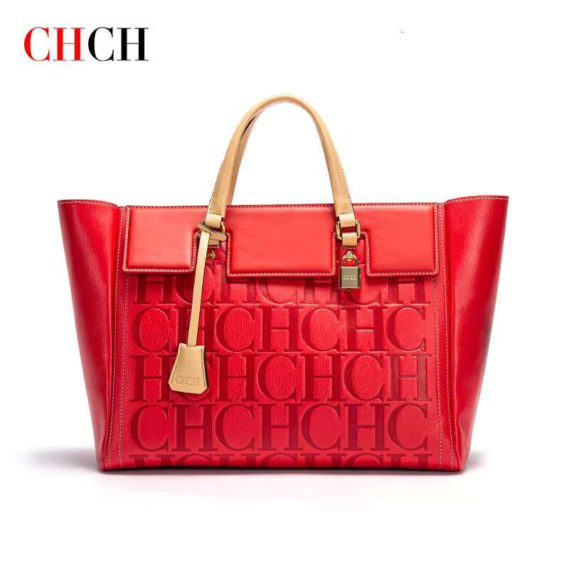 CHCH Fashion Retro Print Bucket Travel Party Banquet Shoulder Bag Classic 2024 Winter Women's Large Capacity Handbag