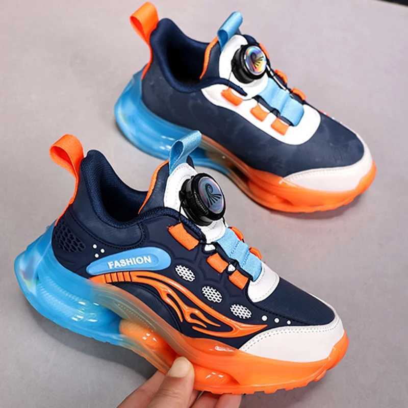 Childrens Walking Shoes Soft Soles Rebound Lightweight Sports Shoes Cushioning Casual Leather Running Shoes for Kids W250207