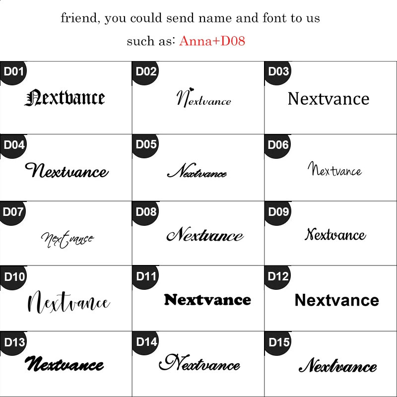 Personalized Custom Name Necklace Pendant Gold Color 4mm NK Chain Customized Nameplate Necklaces for Women Men Handmade Gifts 250206