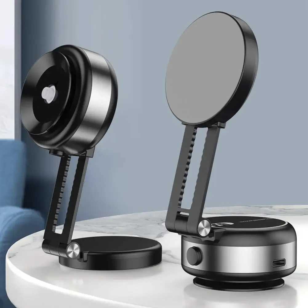Cell Phone Mounts Holders Auto CZ07 Super Strong Dual Suction Cup Car Phone Bracket Holder Car Navigation Bracket Vacuum Adsorption Car Phone Accessor