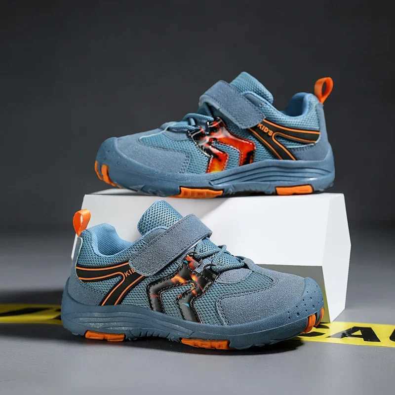 New Autumn Children Hiking Sneakers Comfortable Kids Sports Shoes Breathable Boys Running Shoes Size 27-37 W250207
