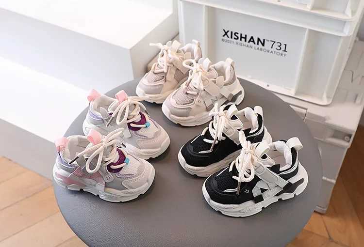 Preschool children boys girls childrens sports running shoes kindergarten air mesh ventilationXJ250318