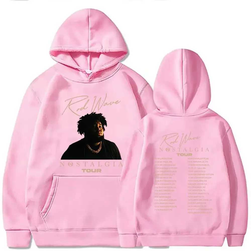 Rapper Rod Wave Hoodies Streetwear Y2k Hoodie Harajuku Casual Pullover Oversized Fleece Sweatshirt Long Sleeve Printed Hoody W250207