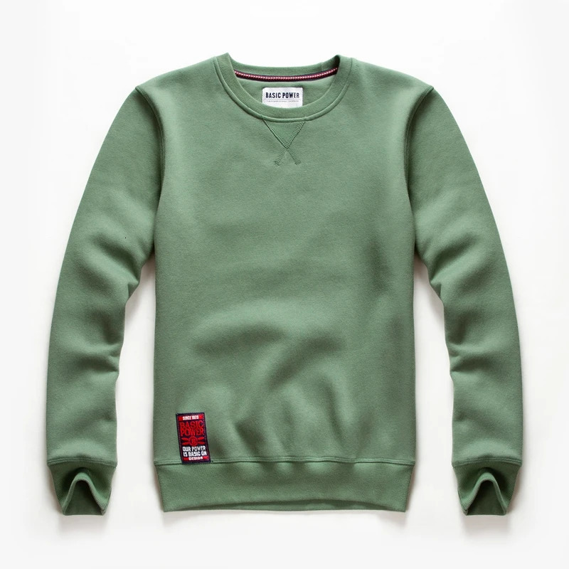 Autumn Fashion Mens Hoodies Solid Casual Oneck Sweatshirt Class Style Male Trend Long Sleeve Men Streetwear 20931 250207