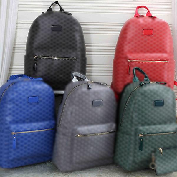 Designer Backpack Mens Womens Backpack Designer Men Two Piece Set Back Pack and Wallet Multi Color Schoolbag Men 7A top Fashion Bag