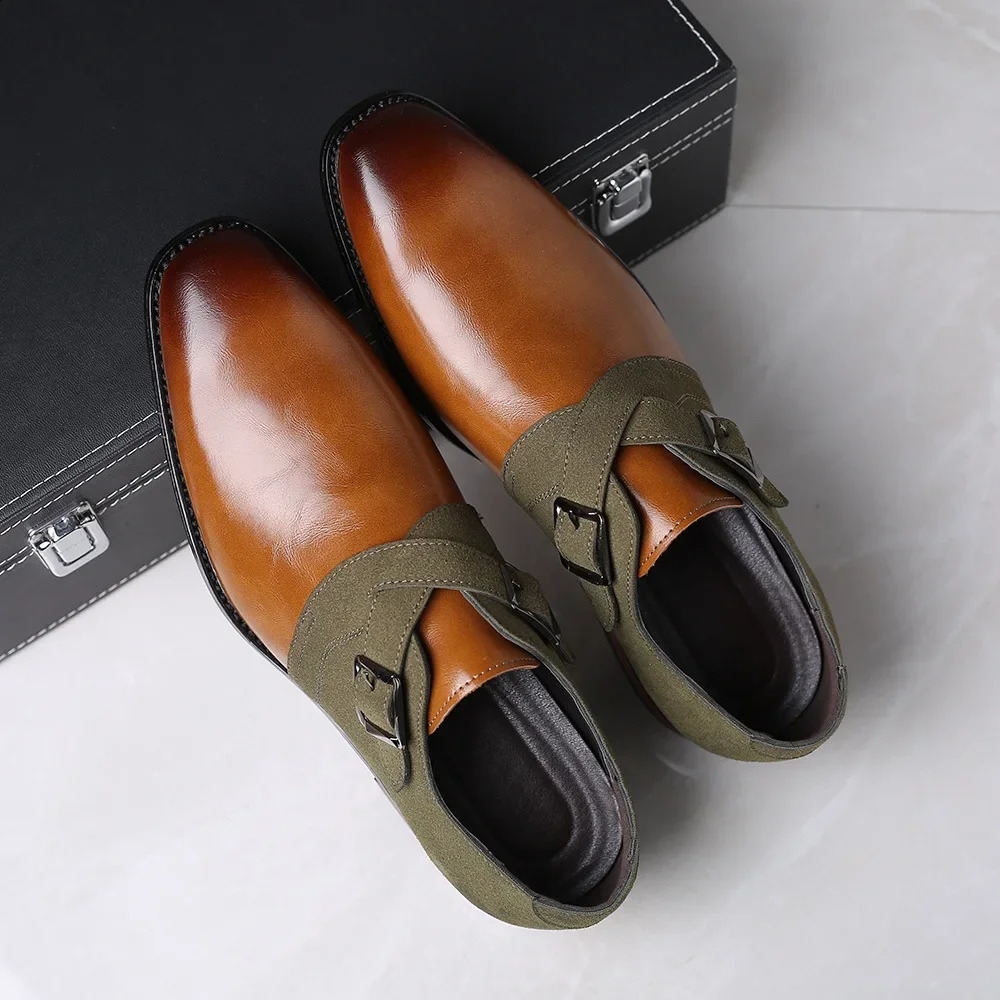 Creative Trend Shoes for Mens Casual Breathable Soft Soloe Fashion Large Mens Shoes Men Dress Shoes Zapatos Hombre 250206