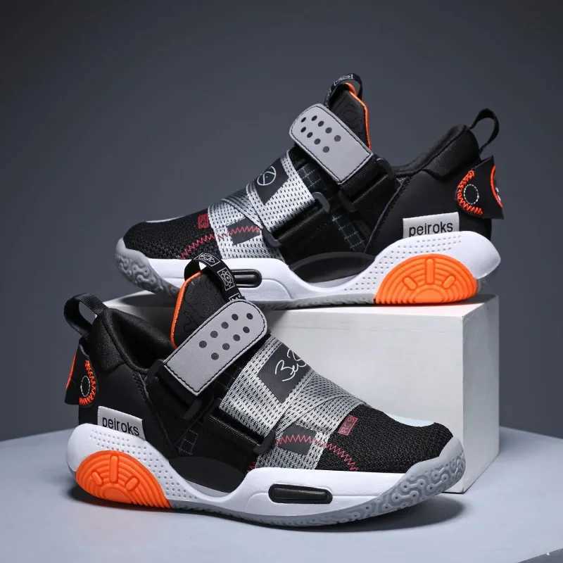 2025 New Childrens Basketball Shoes For Boys Girls Non-slip Kids Sport Shoes Lightweight Outdoor Sneakers Trainers Footwear W250207