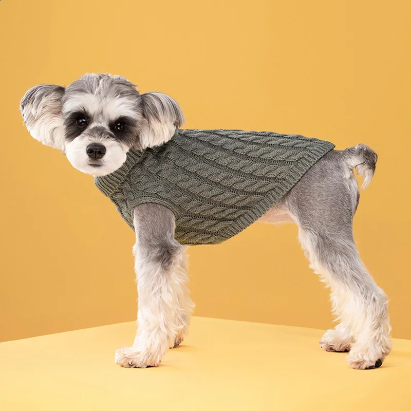 Warm Dog Clothes Knitted Clothes for Dogs Chihuahua Sweater for Small Dogs Winter Clothes for Sphinx Cat Dog Sweater for York 250206