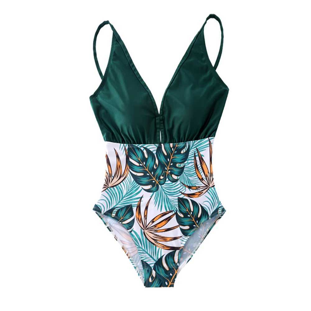 2024 NEW Summer Family Swimming Suits Mom Dad and Children Family Matching Swimwear Family Look Mommy and Me One-Piece Swimsuit W250207
