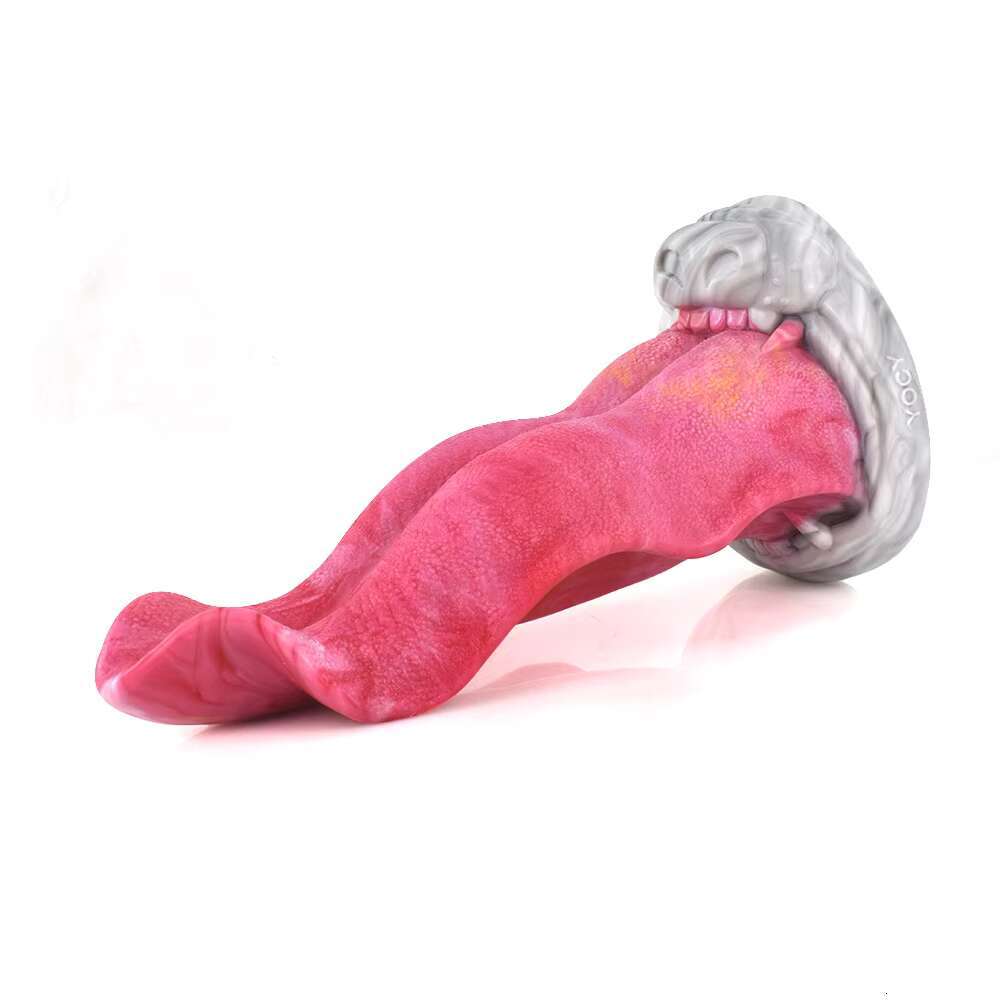 Realistic Wolf Tongue Dildo Soft Alien-Inspired Monster Anal and Riding Pleasure Prostaente Fake Adult Sex Toys Women