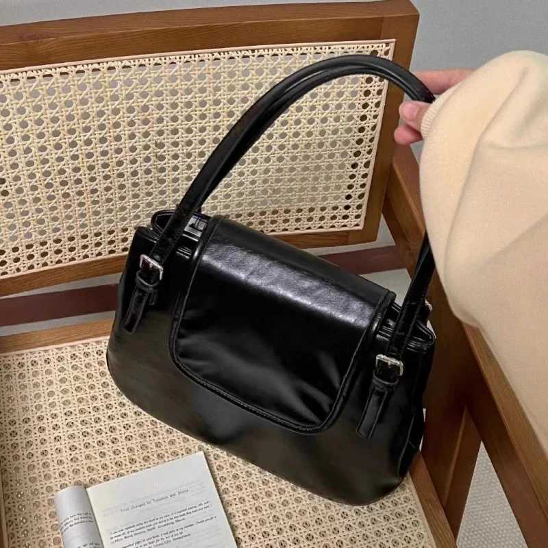 Vintage Off Lady Simple Wens Handbags All My Casual Underarm Bag Streetwear Fi Trendy Shoder Bags Y2k Ahetic Z250515