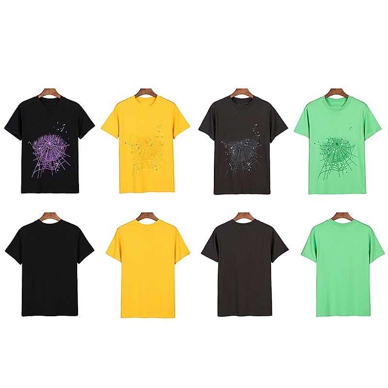 Designer's high-quality men's and women's American fashion loose T-shirt casual fashion hot short sleeved versatile hip-hop