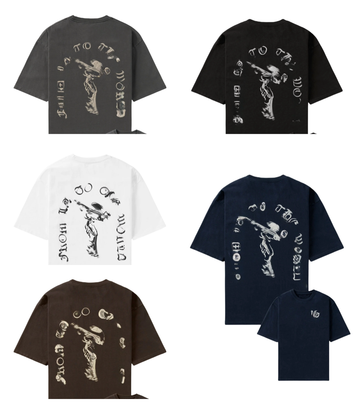 Mens Shirt Summer New Oversized American Fashion Trend Printed Short Sleeve Sports Fiess Motorcycle T-Shirt
