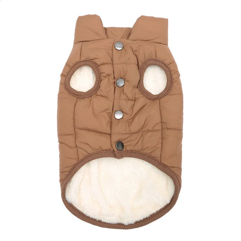 Pet Dog Vest Jacket Autumn Winter Warm Fleece Dog Coat Clothes For Small Medium Large Dogs Chihuahua French Bulldog Pug Clothing 250206