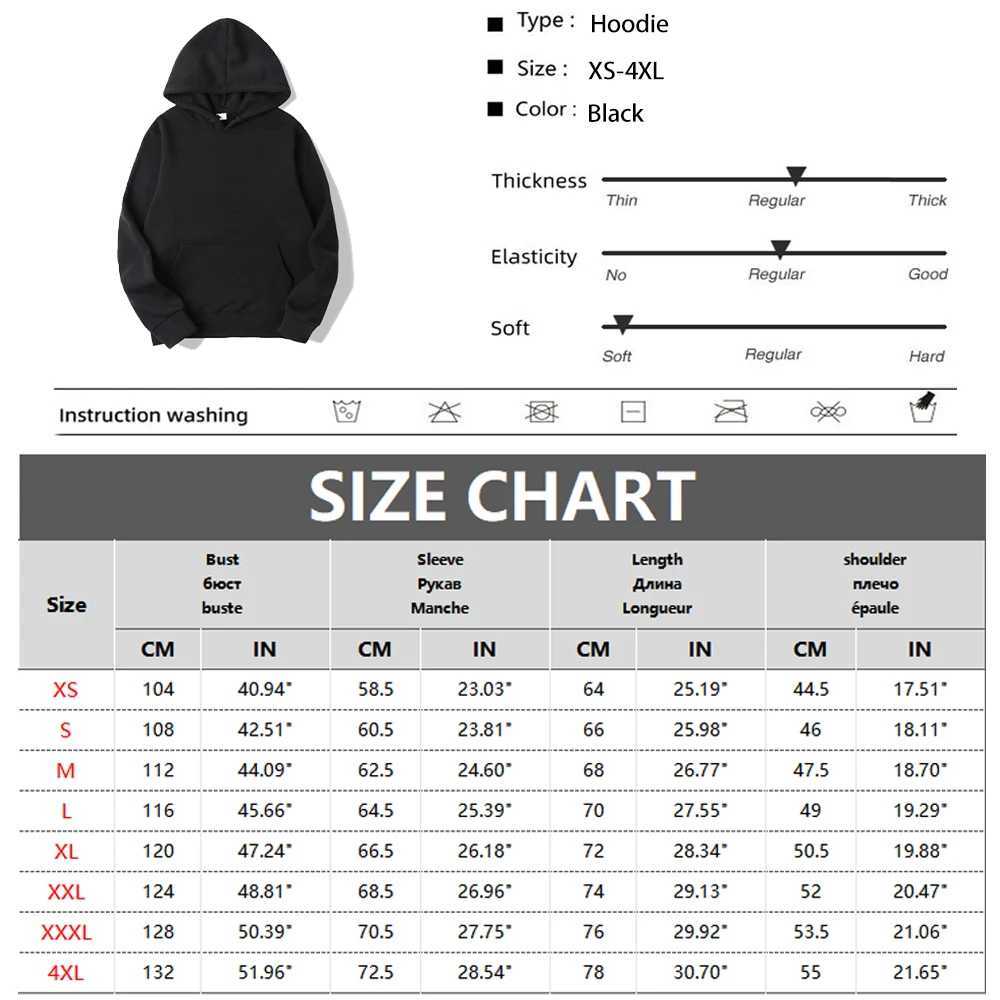 Anime Hoodie Mens Fashion Warm Sweatshirt Graphical Printed Hip Hop Hoodies Casual Streetwear Spring Autumn New Hoody W250207