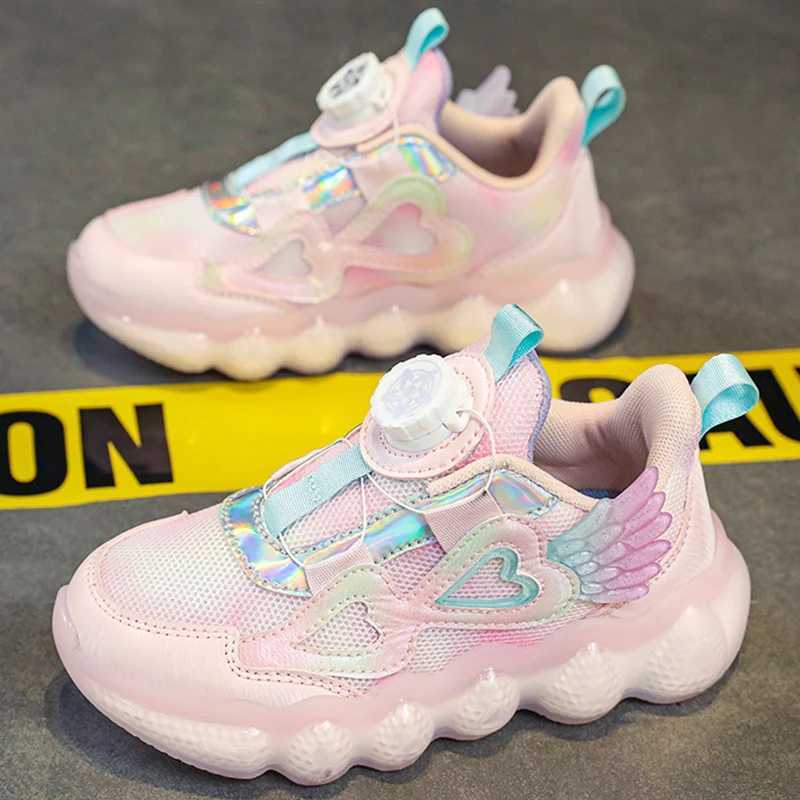 Hot Selling Young Sneakers Fashion Rotating Buckle Outdoor Walking Shoes Winter Warm Thick Sold Anti-friction Kids Casual Shoes W250207