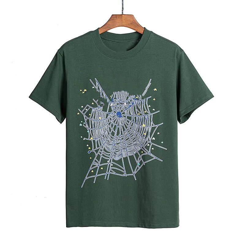 Designer men and women high-quality fashionable loose short sleeved casual hip-hop high street T-shirt versatile trend