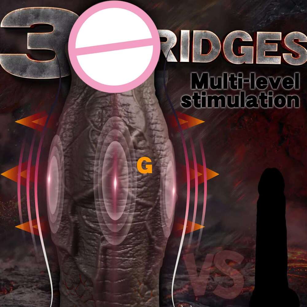 Dragon Realistic Monster Hands-Free Pleasure Huge Silicone Dildo Adult Sex Toys for Vaginal and Anal Play