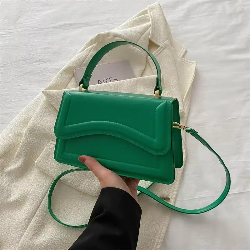 High Quality PU Leather Handbag Purse Women's Bag Solid Color Shoulder Crossbody Bags Lady Messenger Small Tote For Women Girls PU Cartoon