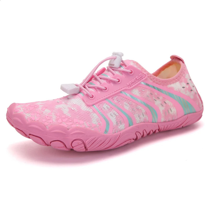 Water Shoes Kids Quick-drying Barefoot Shoes Parent-child Sandals Breathable Non-slip Slippers Summer Beach Socks Sport Sneakers 250207