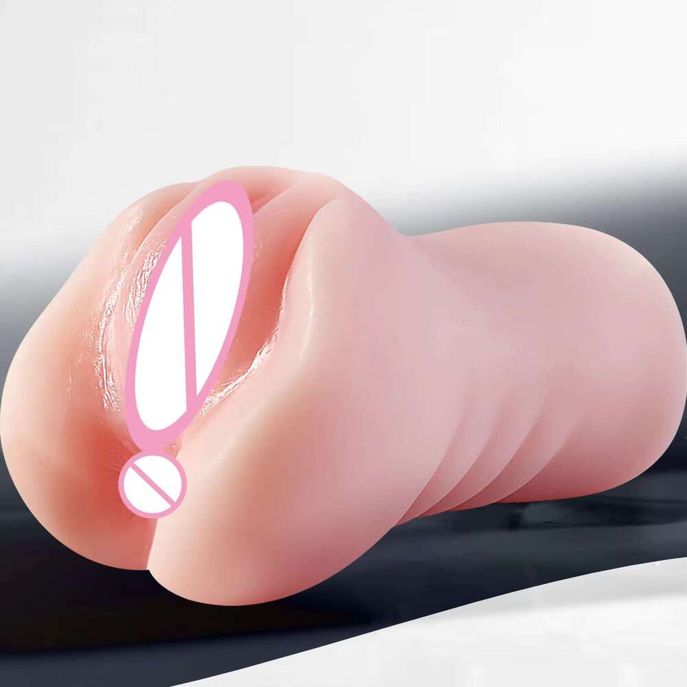 2 In 1 Male Masturbators cup Toys With 3D Realistic Textured Tight Anus Pocket Pussy Doll Adult Sex Toy For Men
