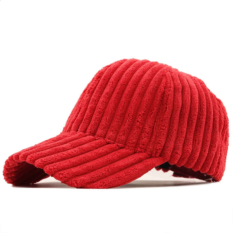 Autumn Winter Baseball Cap Women Corduroy Winter Hats for Women Hat Female Hip Hop Cap Gorras Bone Casquette Gorro 250206
