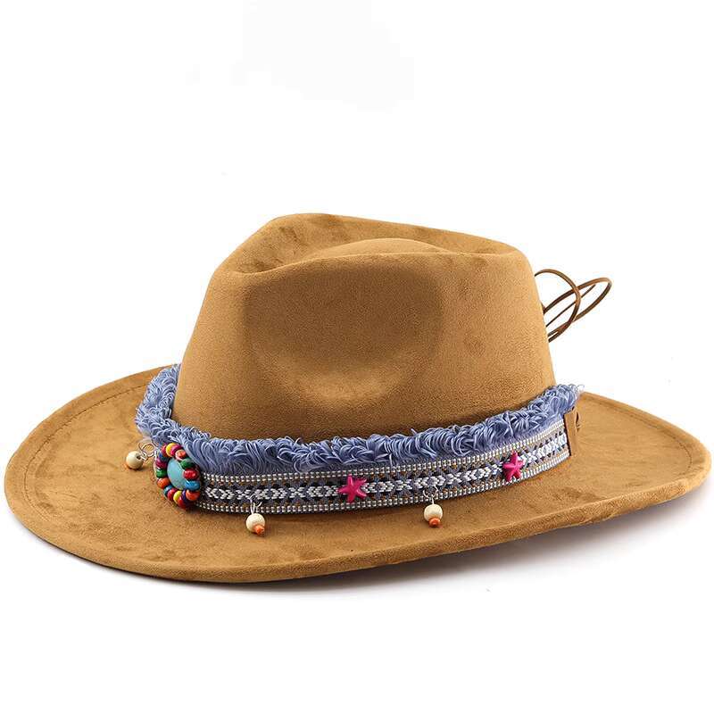 Tibetan Ciren Lasso dance prop hat, Sun girl, Teacher Xia Hui dances with the same ethnic style