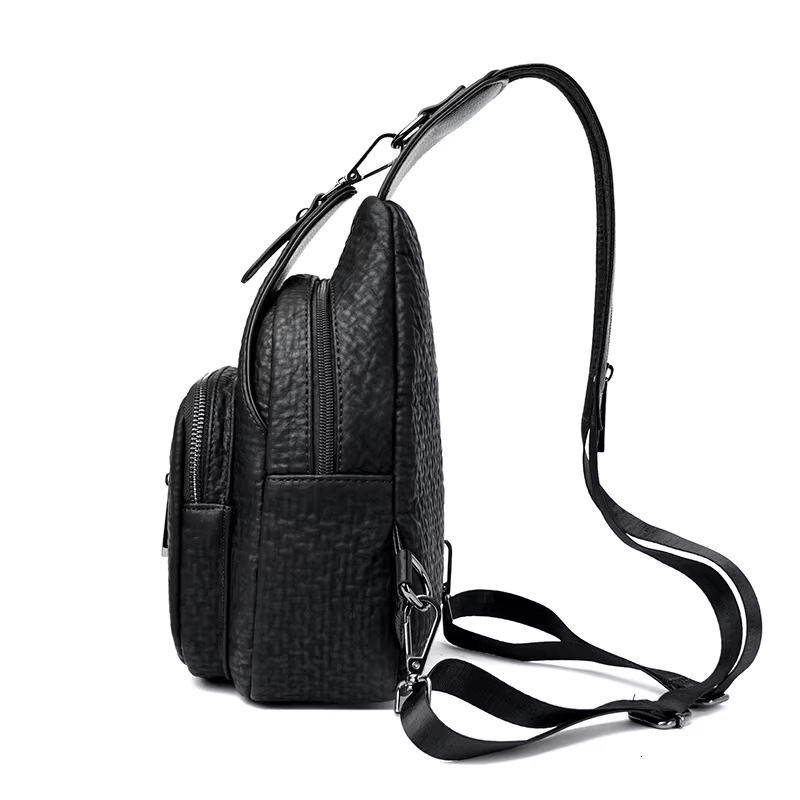 New Lady Girl Chest Bag Designer Messenger Bag Leather Shoulder Bags Diagonal Package Back Pack Travel