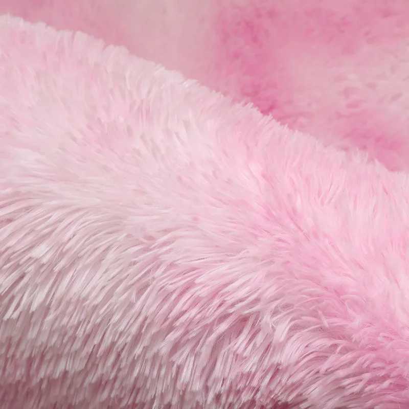 Pink Kids Carpet For Girls Bedroom Decoration Nordic large Living Rooms Rugs Fluffy Hall Carpets Soft Plush Nursery Play MatsC250207