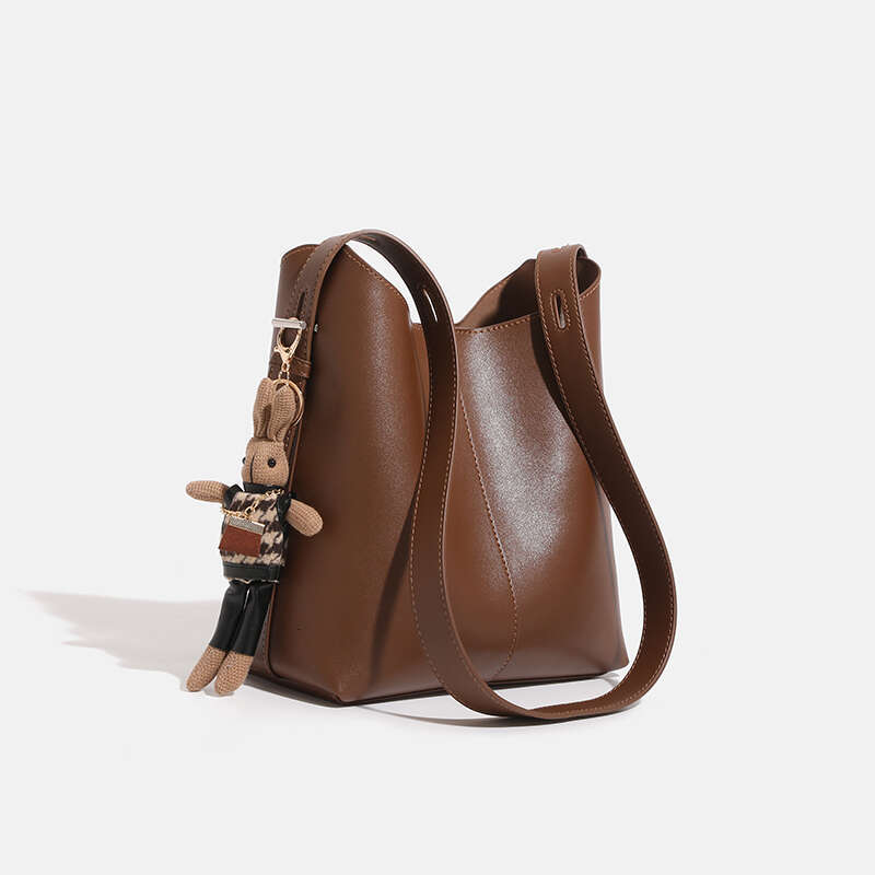 Women's Bags PU Women's leather bucket large capacity armpit women's commuting versatile single shoulder crossbody bag, tote bag