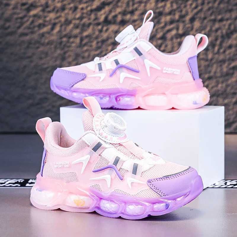 Childrens Sneakers Casual Mesh Breathable Flat Walking Shoes Fashion 2024 Trendy Girls Tennis Shoes Kids Sports Shoes for BoyXJ250207