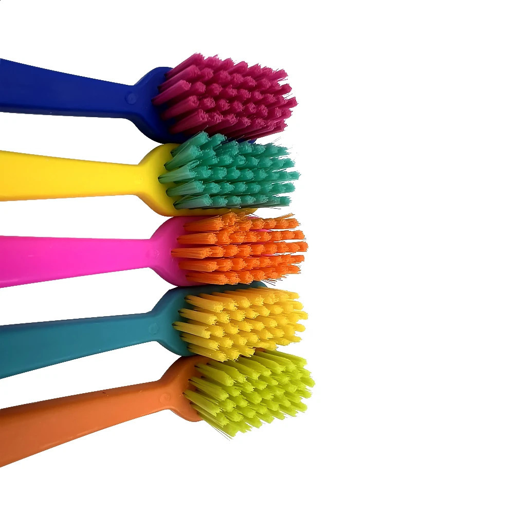 10pcs Soft Toothbrush Men Women Adult Household Tooth Brush Portable Orthodontic Teeth Brush Oral Hygiene Tools Teeth Whitening 250206