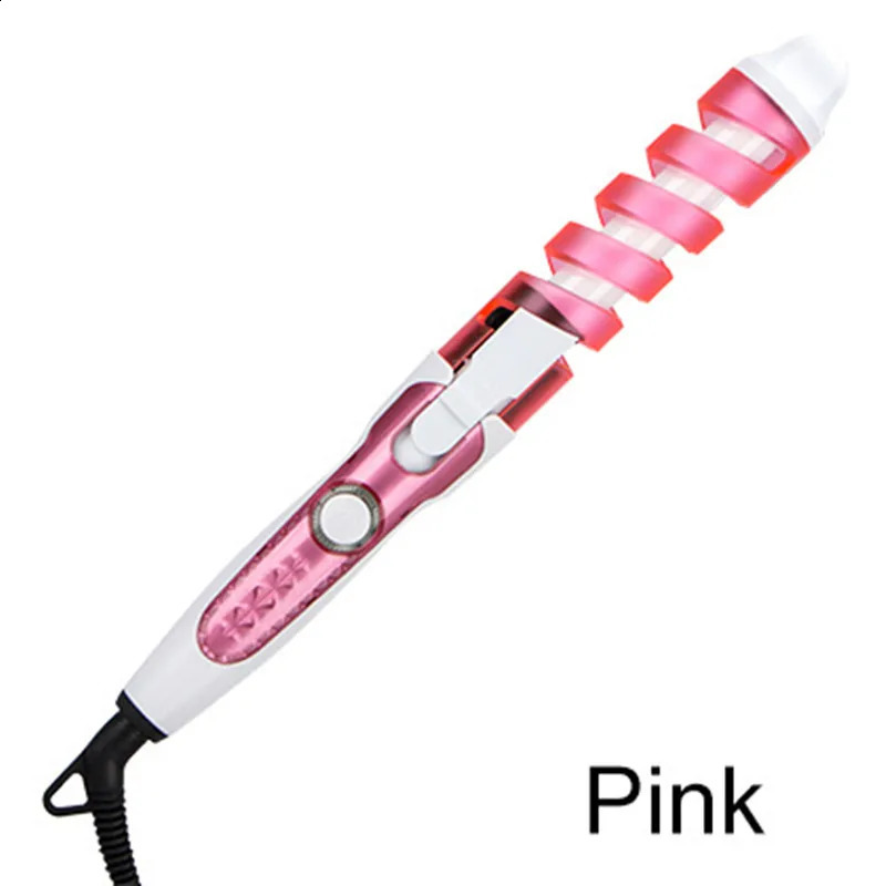Spiral curling stick Colorful perm curler Fashion hairdresser Spiral curler 250206