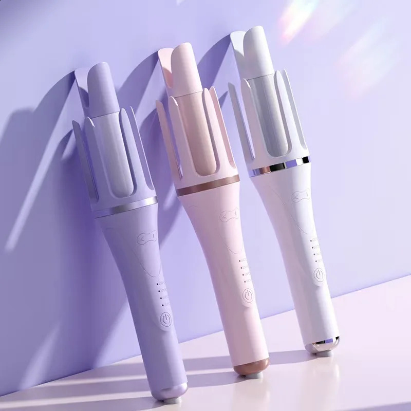 Fully Automatic Curling Iron Tangle Hair Curler with Negative Ions Latest Curling Wand Hair Curler for long-lasting styling 250206