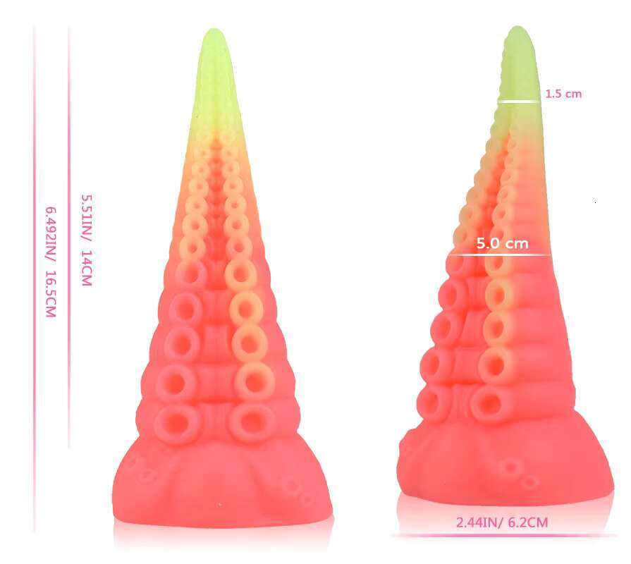 Cute Octopus tentacle Suction Cup Silicone Anal Plug Monster Vaginal G Spot Stimulator Dildos Sex Toys For Women Vagina