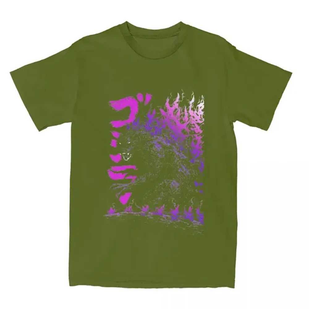 Men Womens Millenium Godzillas Movie Monters T Shirt Accessories film 100% Cotton Tops T-shirt Awesome Tees Summer 80163T250207