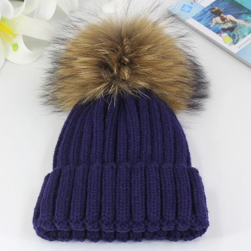 3 4 5 6 7 8 Years Old Toddler Boys and Girls Beanie Hats Knitted Warm Caps for Kids Autumn Winter 250206