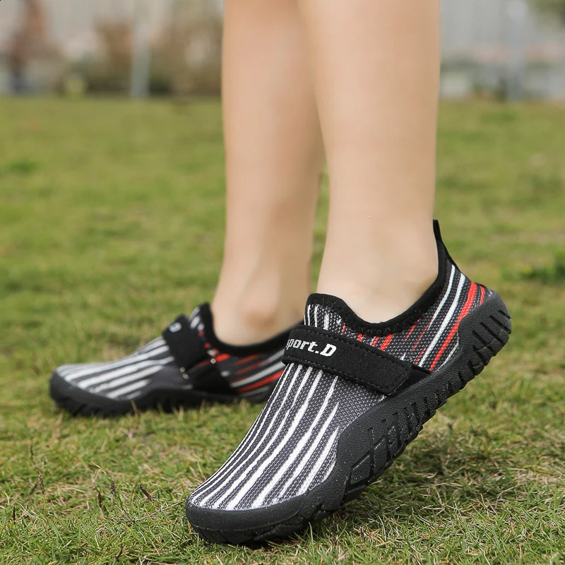 Slipstop Toddler Shoes Barefoot Baby Children Kids Boys Girls Aqua Water Beach Shoes Swimming Waterschoenen Kinderen Quick Dry 250207